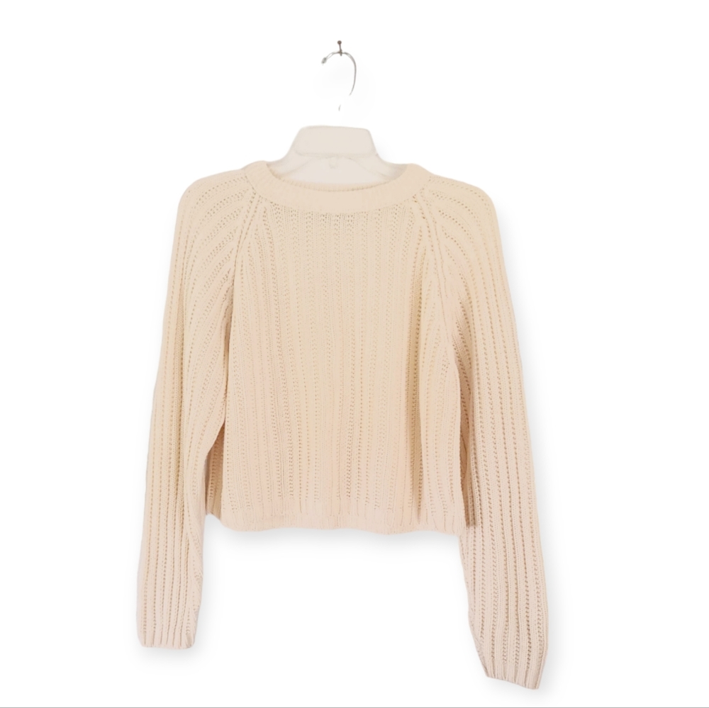 Vintage Prezzia Chunk Knit Crop Sweater